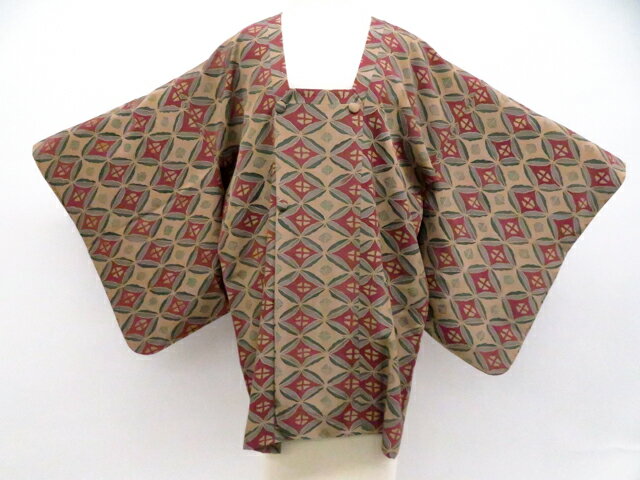 Coat - 【中古】リサイクル着物 道行コート 正絹 着物 身丈約81cm 裄丈60.5cm 26z01-262【リサイクル】 IDnet