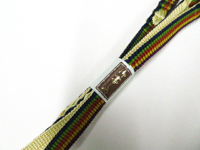 【中古】和装小物 帯締め 帯締 平組 美品 26w01-824【リサイクル】 IDnet...