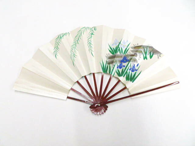 樂天商城 - 【中古】和装小物 和雑貨 舞扇子 花 26w01-905【リサイクル】 IDnet