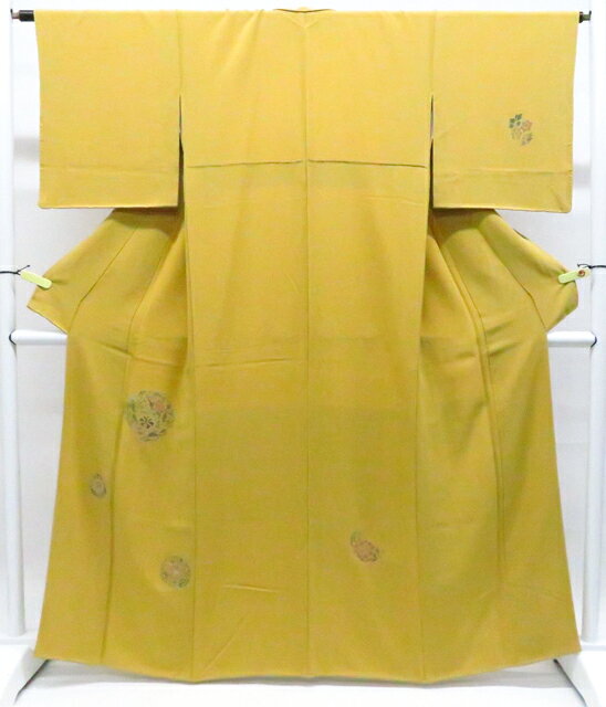 樂天商城 - 【中古】リサイクル着物 付下げ 花 正絹 着物 美品 身丈約165cm 裄丈63.5cm 26z01-439【リサイクル】 IDnet