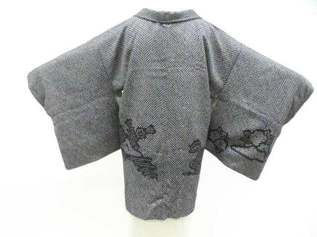 樂天商城 - 【中古】リサイクル着物 羽織 総絞り 羽織紐別売り 正絹 着物 身丈約78cm 裄丈62cm 26z01-447【リサイクル】 IDnet