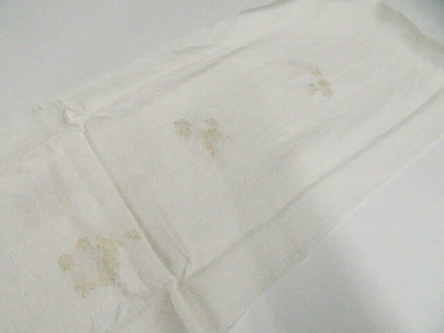 【中古】和装小物 帯締め帯揚げセット 礼装用 高麗組み 金糸 縫取 帯締 帯揚 26w01...