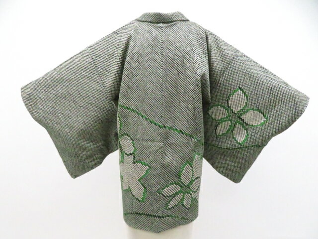 【中古】リサイクル着物 羽織 総絞り 羽織紐付 正絹 着物 美品 26z01-481【リサイクル】 IDnet...