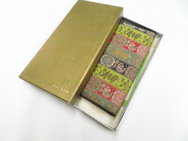【中古】和装小物 和雑貨 札入 財布 龍村美術織物 紅牙瑞錦 箱入り 26w01-1085【リサイクル】 IDnet
