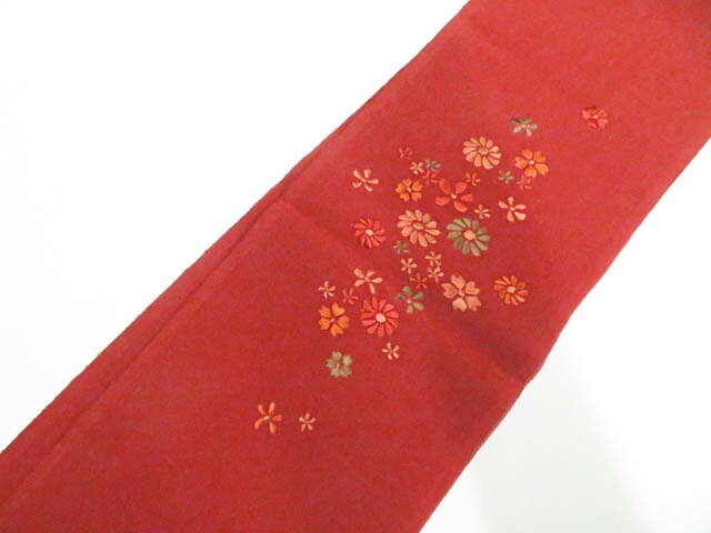 最大88%OFF【中古】和装小物 半衿 刺繍衿 花 26w01-1164【リサイクル】 IDnet