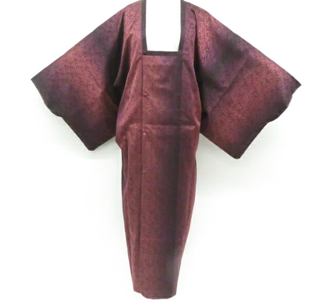 【中古】リサイクル着物 道行コート リバーシブル 正絹 着物 美品 身丈約127cm 裄丈68cm 26z02-595【リサイクル】 IDnet...