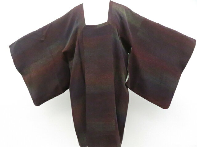 【中古】リサイクル着物 道行コート ちりめん 正絹 身丈87cm 裄丈63cm 26z02-627【リサイクル】 IDnet