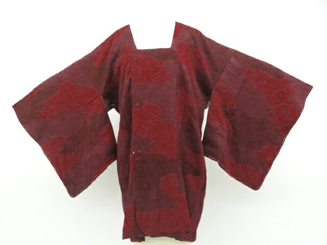 【中古】リサイクル着物 道行コート 美品 正絹 身丈87.5cm 裄丈67cm 26z02-628【リサイクル】 IDnet