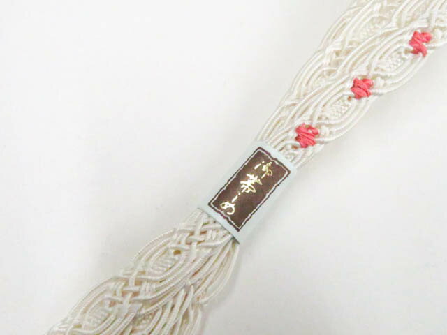 【中古】和装小物 帯締め 夏物 夏 平組 美品 帯締 26w02-1753【リサイクル】 IDnet