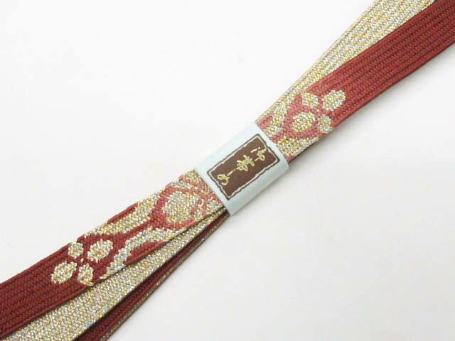 Rakuten - 最大88%OFF【中古】和装小物 帯締め 高麗組 金糸 美品 帯締 26w02-1835【リサイクル】 IDnet