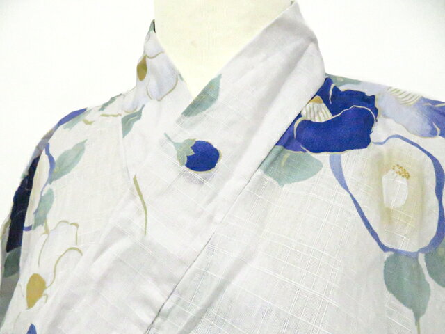 Summer Wear - 【中古】リサイクル着物 浴衣 椿 着物 身丈約165.5cm 裄丈約64.5cm 26z02-764【リサイクル】 IDnet