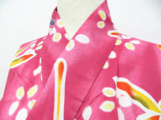 Summer Wear - 【中古】リサイクル着物 浴衣 とんぼ 着物 身丈約161.5cm 裄丈約65.5cm 26z02-769【リサイクル】 IDnet