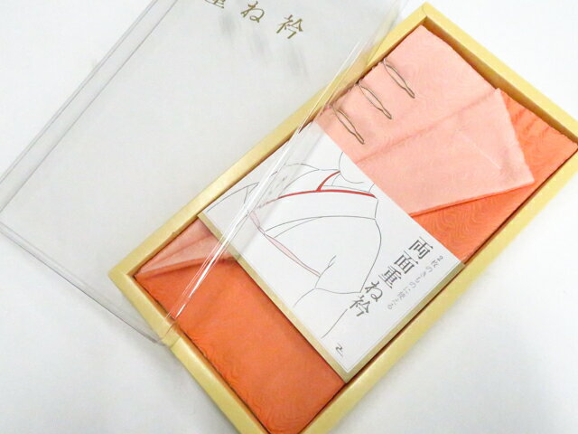 【中古】和装小物 重ね衿 伊達衿 両面 箱入り 美品 26w02-2193【リサイクル】 IDnet