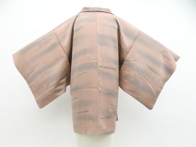 Haori - 【中古】リサイクル着物 羽織 ぼかし 羽織紐付 正絹 着物 身丈約79cm 裄丈64cm r8z02-17【リサイクル】 IDnet