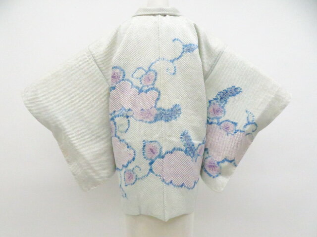 Haori - 【中古】リサイクル着物 羽織 総絞り 羽織紐別売り 正絹 着物 身丈約79cm 裄丈64.5cm r8z02-18【リサイクル】 IDnet