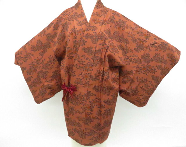 Coat - 【中古】リサイクル着物 道中着 広衿 正絹 着物 美品 身丈約84.5cm 裄丈約63.5cm 26z02-999【リサイクル】 IDnet