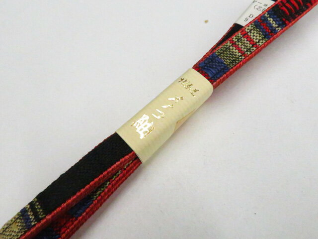 樂天商城 - 【中古】和装小物 帯締め 帯締 未使用 メノコ紬 美品 26w03-2471【リサイクル】 IDnet