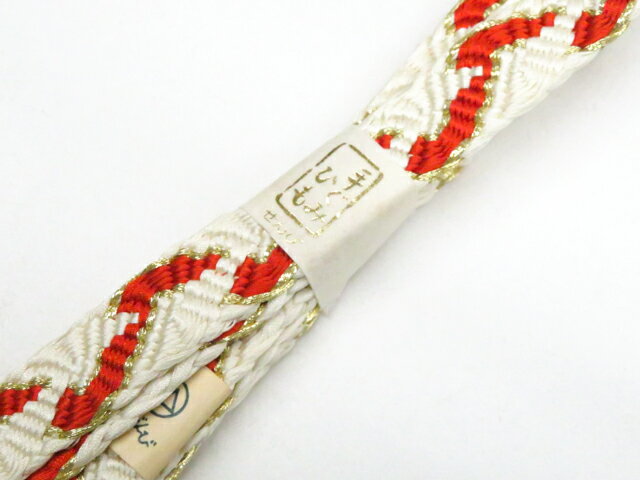樂天商城 - 【中古】和装小物 帯締め 帯締 未使用 平組 手組 金糸 美品 r8w03-101【リサイクル】 IDnet