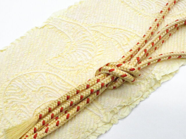 樂天商城 - 【中古】和装小物 帯締め 帯揚げ セット 中抜き絞り 丸組 美品 帯締 帯揚 26w03-2697【リサイクル】 IDnet