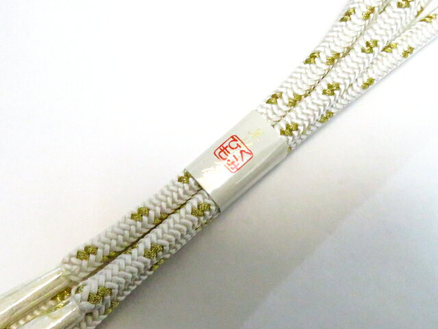 樂天商城 - 【中古】和装小物 帯締め 礼装用 未使用品 丸組 金糸 美保姿 美品 帯締 26w03-2874【リサイクル】 IDnet