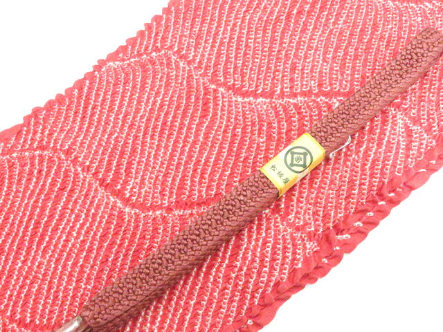 樂天商城 - 【中古】和装小物 帯締め帯揚げセット 平組 中抜き絞り 帯締 帯揚 26w03-3302【リサイクル】 IDnet