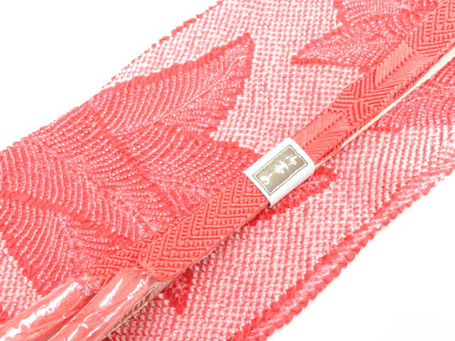 最大88%OFF【中古】和装小物 帯締め帯揚げセット 平組 中抜き絞り 美品 帯締 帯揚 26w03-3305【リサイクル】 IDnet