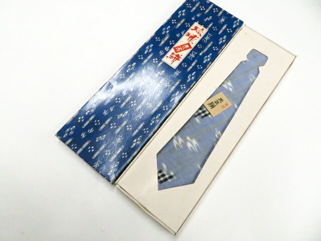 樂天商城 - 【中古】和装小物 和雑貨 未使用 ネクタイ 琉球民芸絣 箱付 26w03-3561【リサイクル】 IDnet