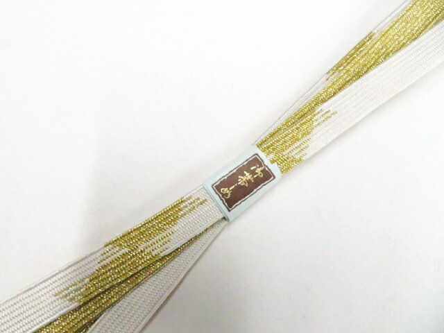 Rakuten - 【中古】和装小物 帯締め 帯締 礼装用 高麗組 金糸 美品 26w03-3853【リサイクル】 IDnet