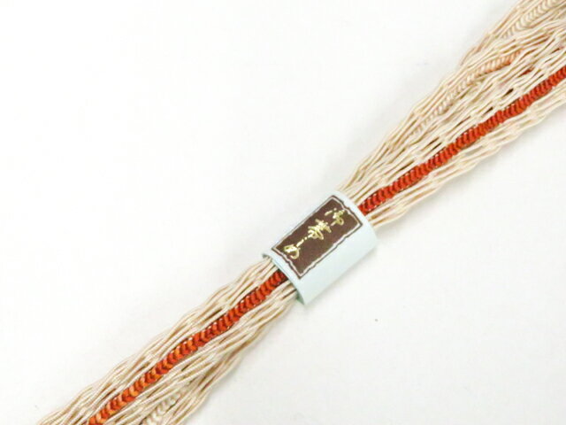 最大88%OFF【中古】和装小物 帯締め 帯締 夏物 夏 平組 美品 26w03-4021【リサイクル】 IDnet