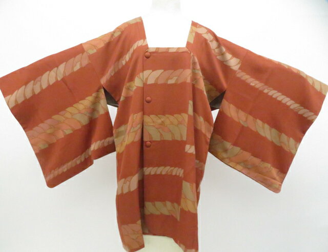 Coat - 【中古】リサイクル着物 道行コート 金彩 着物 正絹 身丈約88.5cm 裄丈約66.0cm 26z03-1659【リサイクル】 IDnet
