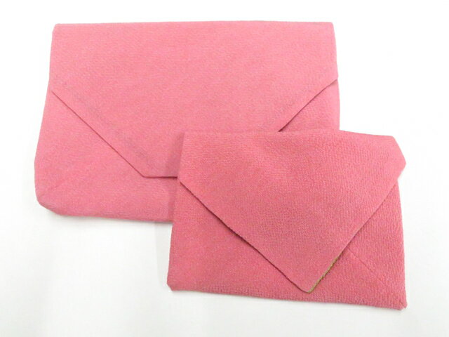 Other - 【中古】和装小物 和雑貨 数寄屋袋 ちりめん ポーチ付き 美品 26w04-4068【リサイクル】 IDnet
