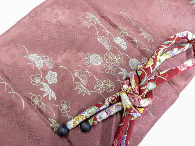 【中古】和装小物 帯揚げ帯締めセット 帯揚 帯締 丸ぐけ 美品 26w04-4091【リサイクル】 IDnet