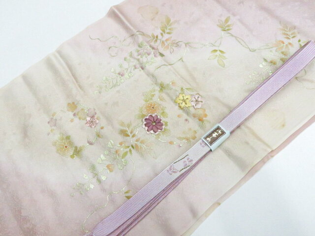 Rakuten - 最大88%OFF【中古】和装小物 帯締め帯揚げセット 高麗組 金糸 刺繍 帯締 帯揚 26w04-4202【リサイクル】 IDnet