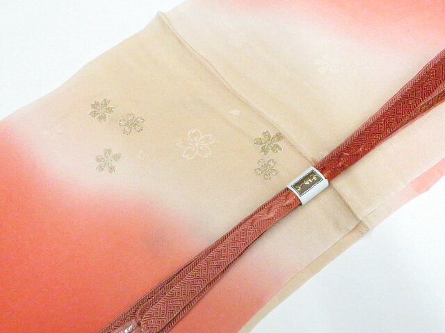Rakuten - 【中古】和装小物 帯締め帯揚げセット 平組 ぼかし 縫取 美品 帯締 帯揚 26w04-4208【リサイクル】 IDnet