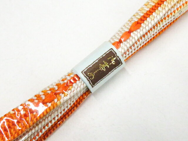 Sash Band - 【中古】和装小物 帯締め 帯締 未使用 平組 美品 26w04-4306【リサイクル】 IDnet