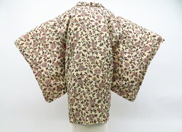 Haori - 【中古】リサイクル着物 羽織 しつけ付 羽織紐別離 着物 正絹 身丈約82.0cm 裄丈約62.5cm 26z04-1776【リサイクル】 IDnet