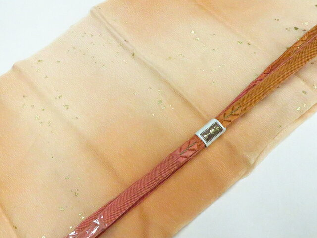 Rakuten - 【中古】和装小物 帯揚げ帯締めセット 帯揚 帯締 暈し 平組 金糸 26w04-4383【リサイクル】 IDnet