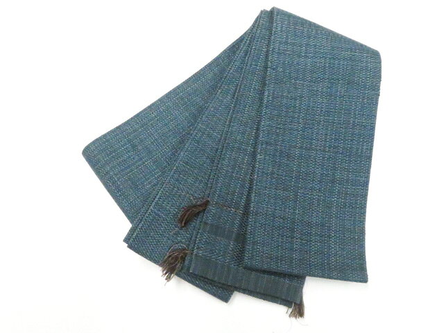 衣帶 - 【中古】角帯 男物 未仕立て 未使用品 美品 26w04-4534【リサイクル】 IDnet