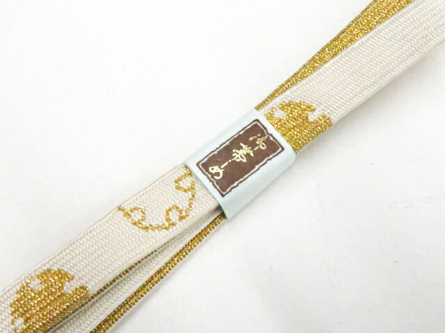樂天商城 - 最大85%OFF【中古】和装小物 帯締め 礼装用 高麗組 金糸 帯締 26w04-4727【リサイクル】 IDnet