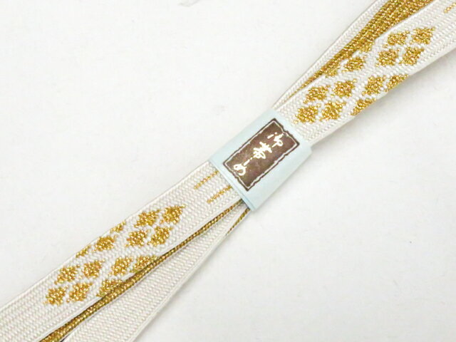 樂天商城 - 【中古】和装小物 帯締め 礼装用 高麗組 金糸 帯締 26w04-4729【リサイクル】 IDnet