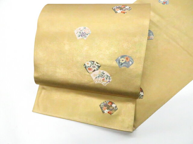 Rakuten - 最大88%OFF【中古】袋帯 六通 金糸 地紙 芯無し仕立 26b03-313【リサイクル】 IDnet