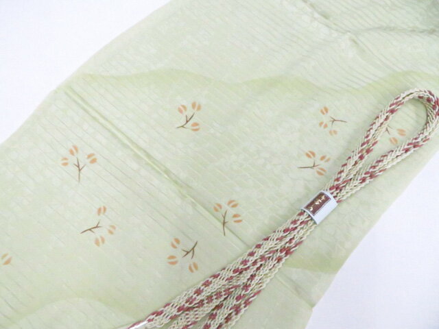 最大88%OFF【中古】和装小物 帯締め帯揚げセット 平組 夏物 夏 帯締 帯揚美品 26w04-5257【リサイクル】 IDnet