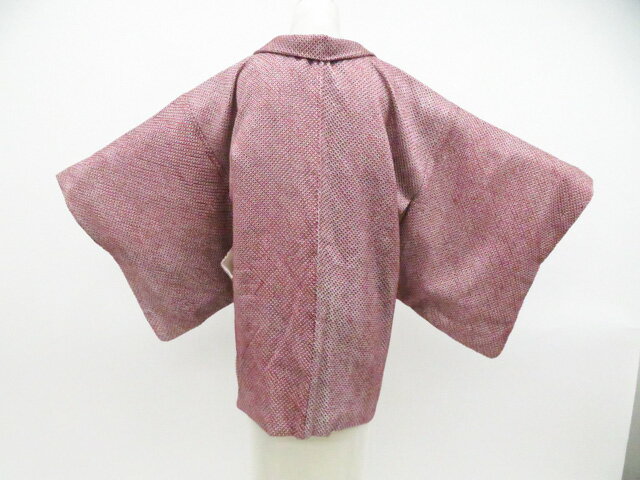 Haori - 【中古】リサイクル着物 羽織 総絞り 羽織紐別売 着物 正絹 身丈約78.0cm 裄丈約63.0cm 26z04-2085【リサイクル】 IDnet
