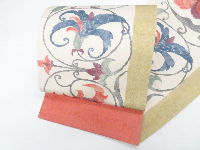 【未使用品】名古屋帯　開き名古屋　全通柄 未使用品】名古屋帯 開き名古屋 全通柄の通販 by KOMEHYO ONLINE