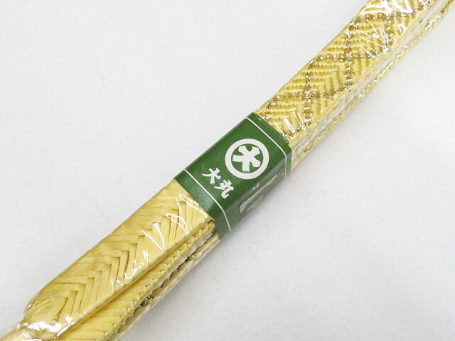 樂天商城 - 【中古】和装小物 帯締め 平組 金糸 未使用品 美品 帯締 r8w04-290【リサイクル】 IDnet