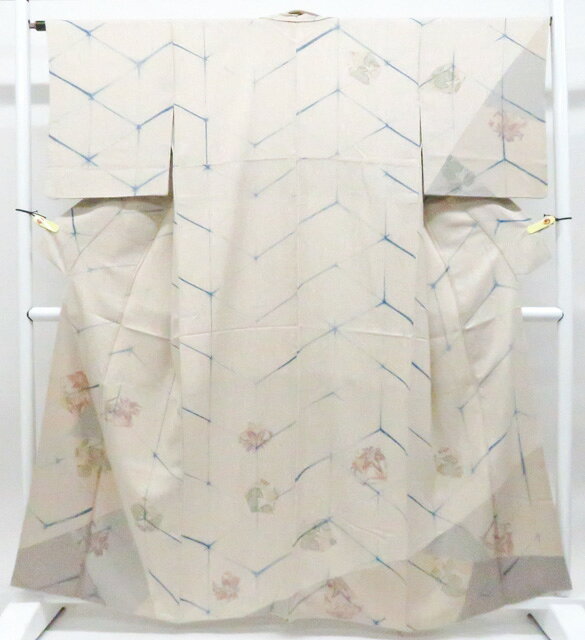 Rakuten - 【中古】リサイクル着物 付下げ 葉 正絹 着物 身丈約159cm 裄丈約65cm r8z04-109【リサイクル】 IDnet