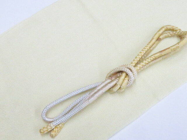 樂天商城 - 【中古】和装小物 帯揚げ帯締めセット 帯揚 帯締 ちりめん 丸組 26w04-5350【リサイクル】 IDnet