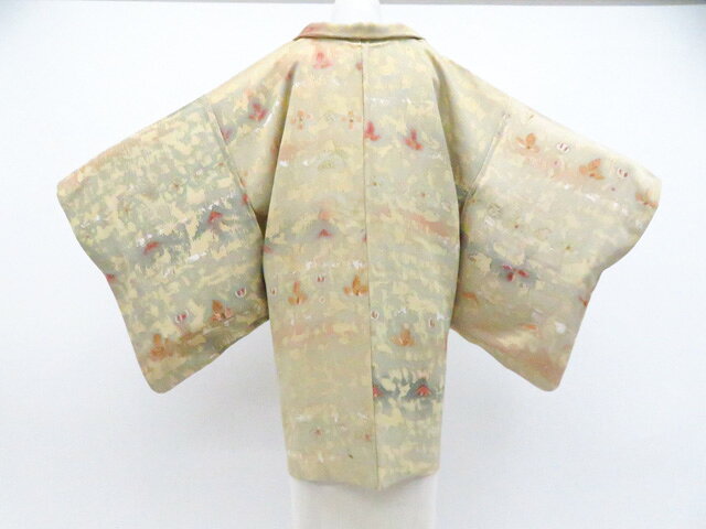 Haori - 【中古】リサイクル着物 羽織 羽織紐付 着物 正絹 身丈約80.0cm 裄丈約63.5cm 26z04-2131【リサイクル】 IDnet