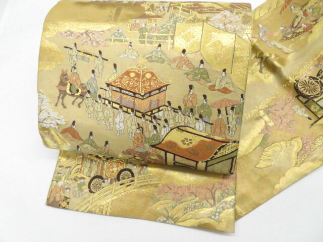 樂天商城 - 【中古】袋帯 全通柄 正絹 美品 26b04-409【リサイクル】 IDnet
