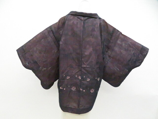 Haori - 【中古】リサイクル着物 羽織 夏物 夏 羽織紐付正絹 着物 身丈約74cm 裄丈約62.5cm 26z04-2186【リサイクル】 IDnet
